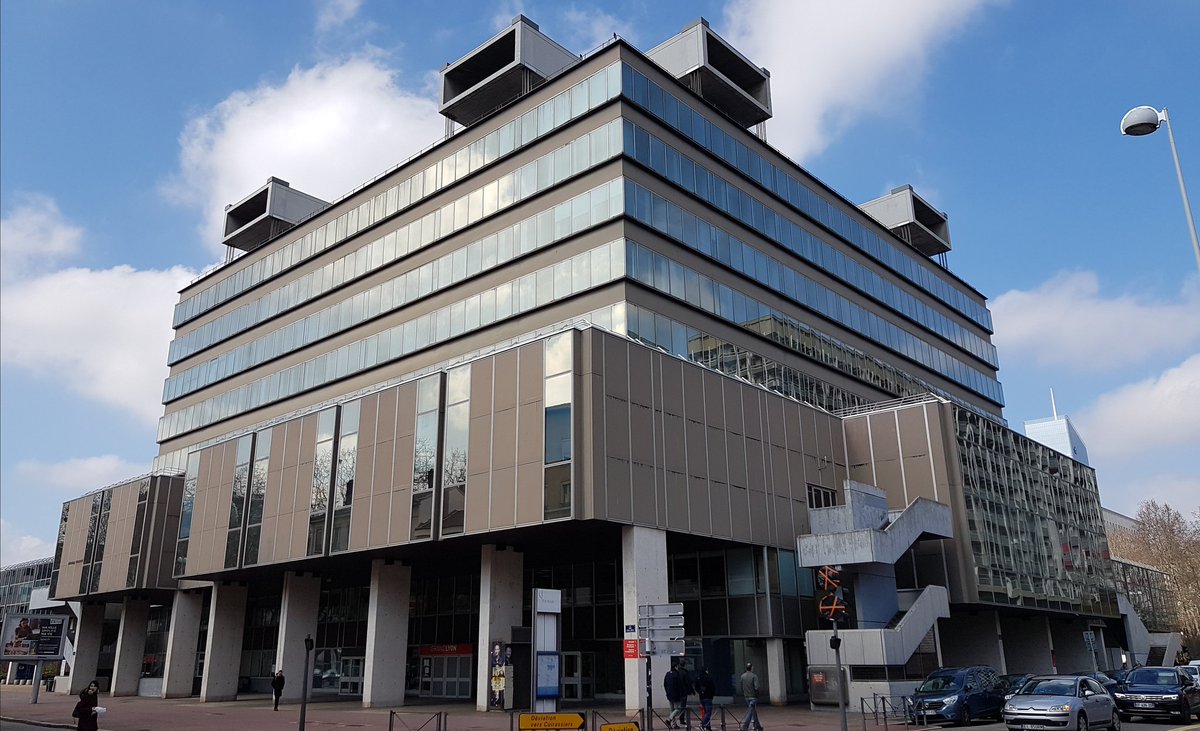 Le bâtiment de la communauté urbaine de Lyon