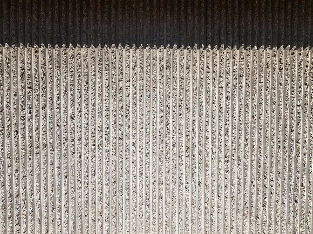 Un parement en béton de la cité administrative d'état Un parement en béton de la cité administrative d'état