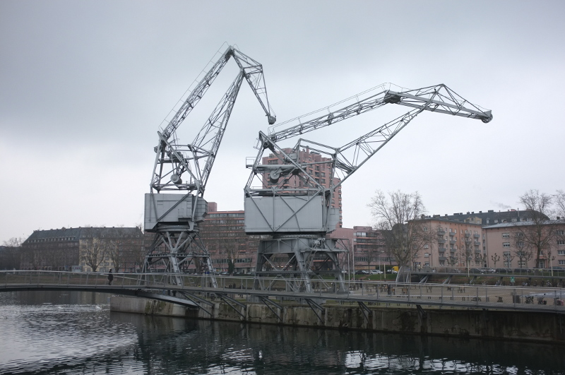 Les grues de Malraux