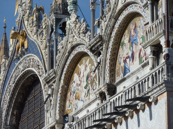 San Marco - détail de la façade